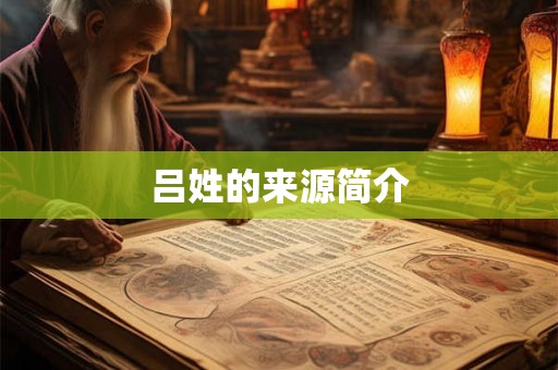 吕姓的来源简介