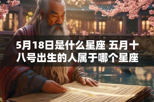 5月18日是什么星座 五月十八号出生的人属于哪个星座