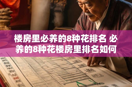 楼房里必养的8种花排名 必养的8种花楼房里排名如何