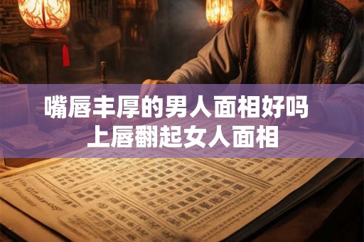 嘴唇丰厚的男人面相好吗  上唇翻起女人面相