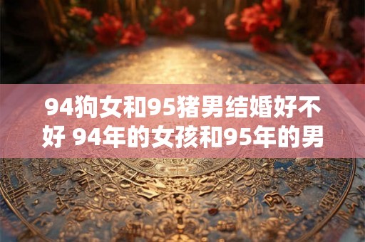 94狗女和95猪男结婚好不好 94年的女孩和95年的男孩结婚是否合适 94狗女和95猪男结婚好不好 94年的女孩和95年的男孩结婚是否合适