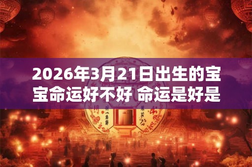 2026年3月21日出生的宝宝命运好不好 命运是好是坏