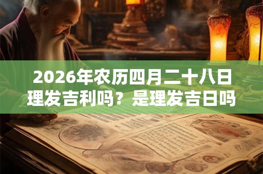 2026年农历四月二十八日理发吉利吗？是理发吉日吗？