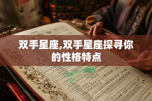 双手星座,双手星座探寻你的性格特点