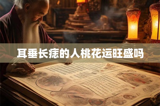 耳垂长痣的人桃花运旺盛吗