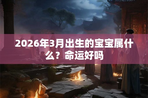 2026年3月出生的宝宝属什么?命运好吗 2026年3月出生的宝宝属什么?命运好吗