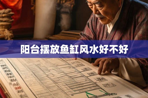 阳台摆放鱼缸风水好不好