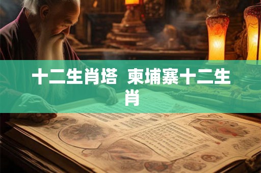 十二生肖塔  柬埔寨十二生肖