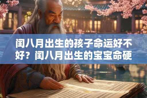 闰八月出生的孩子命运好不好？闰八月出生的宝宝命硬吗？