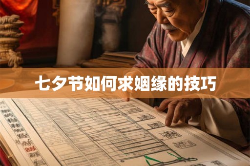 七夕节如何求姻缘的技巧