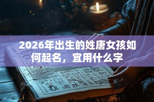 2026年出生的姓唐女孩如何起名,宜用什么字 2026年出生的姓唐女孩如何起名,宜用什么字