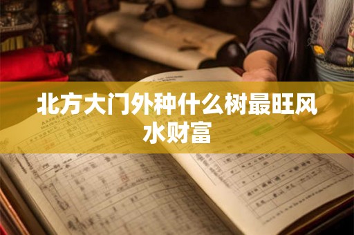 北方大门外种什么树最旺风水财富