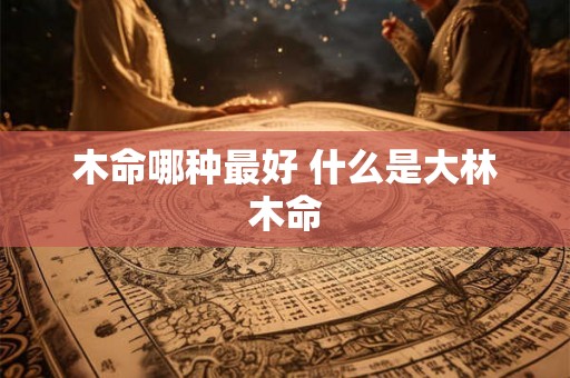 木命哪种最好 什么是大林木命 木命哪种最好 什么是大林木命