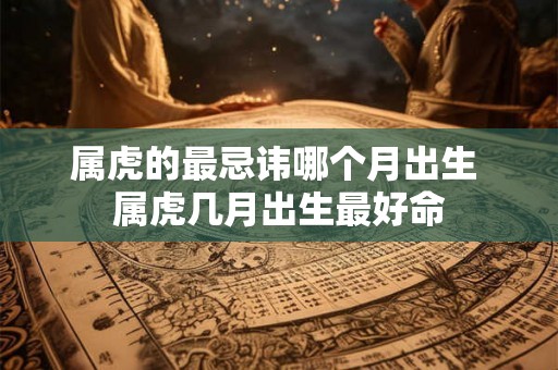属虎的最忌讳哪个月出生 属虎几月出生最好命