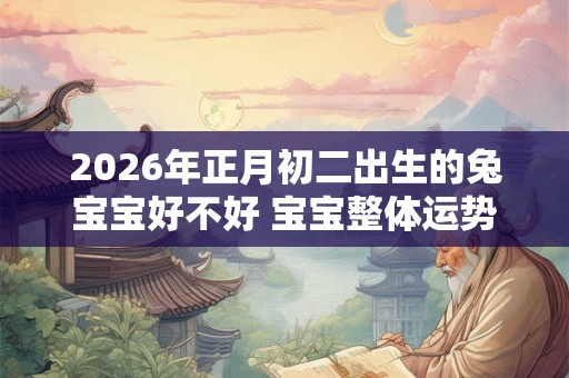 2026年正月初二出生的兔宝宝好不好 宝宝整体运势较好