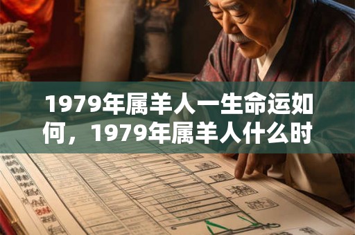1979年属羊人一生命运如何，1979年属羊人什么时候能走大运