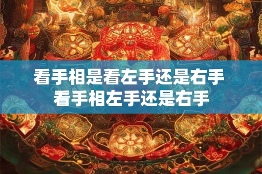 看手相是看左手还是右手 看手相左手还是右手