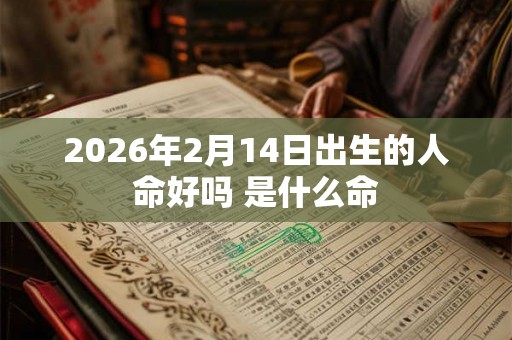 2026年2月14日出生的人命好吗 是什么命 2026年2月14日出生的人命好吗 是什么命