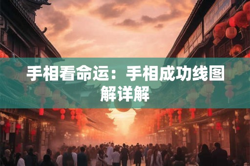 手相看命运：手相成功线图解详解