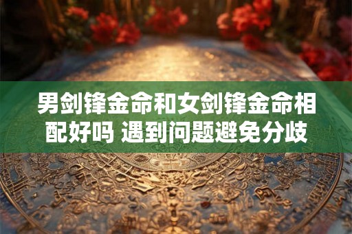 男剑锋金命和女剑锋金命相配好吗 遇到问题避免分歧