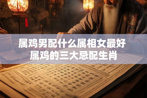 属鸡男配什么属相女最好 属鸡的三大忌配生肖