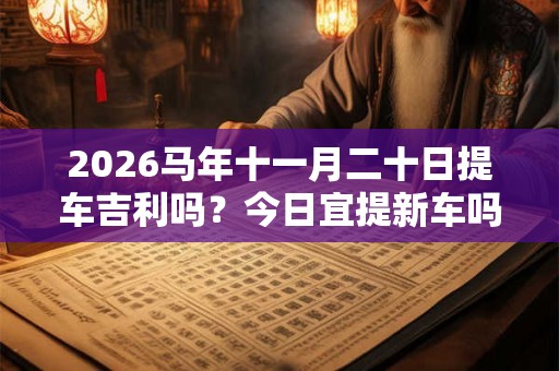 2026马年十一月二十日提车吉利吗？今日宜提新车吗