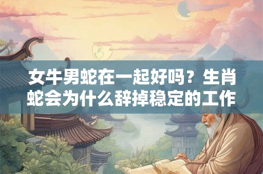 女牛男蛇在一起好吗？生肖蛇会为什么辞掉稳定的工作？