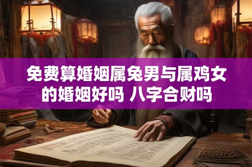 免费算婚姻属兔男与属鸡女的婚姻好吗 八字合财吗