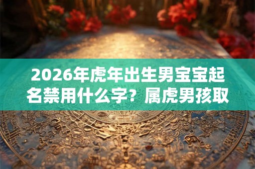 2026年虎年出生男宝宝起名禁用什么字？属虎男孩取名忌用字根