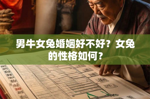 男牛女兔婚姻好不好？女兔的性格如何？