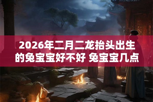 2026年二月二龙抬头出生的兔宝宝好不好 兔宝宝几点出生最好命