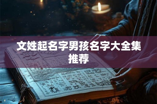 文姓起名字男孩名字大全集推荐