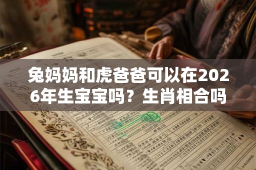 兔妈妈和虎爸爸可以在2026年生宝宝吗？生肖相合吗？