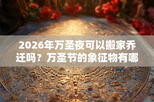 2026年万圣夜可以搬家乔迁吗？万圣节的象征物有哪些？