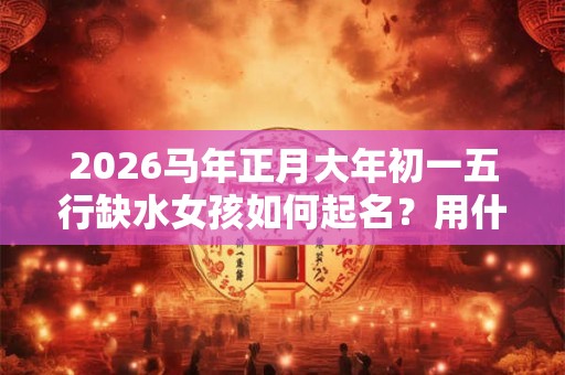 2026马年正月大年初一五行缺水女孩如何起名？用什么字？