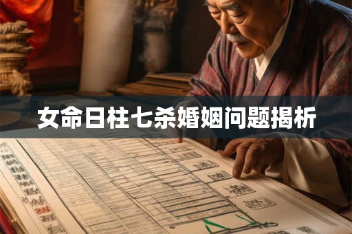 女命日柱七杀婚姻问题揭析 女命日柱七杀婚姻问题揭析