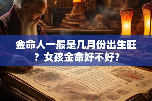金命人一般是几月份出生旺？女孩金命好不好？