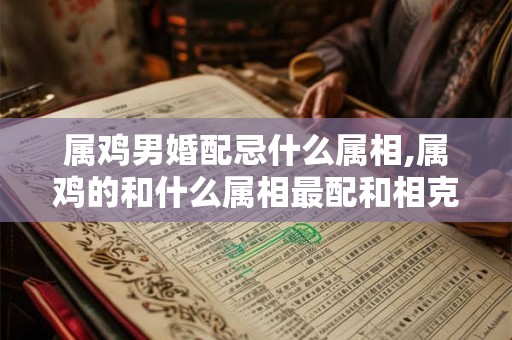 属鸡男婚配忌什么属相,属鸡的和什么属相最配和相克？