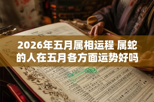 2026年五月属相运程 属蛇的人在五月各方面运势好吗 2026年五月属相运程 属蛇的人在五月各方面运势好吗