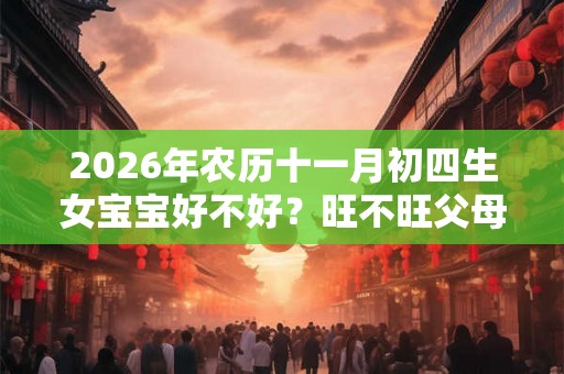 2026年农历十一月初四生女宝宝好不好？旺不旺父母？