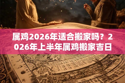 属鸡2026年适合搬家吗？2026年上半年属鸡搬家吉日