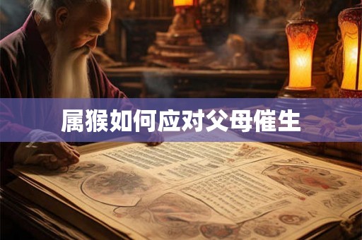 属猴如何应对父母催生