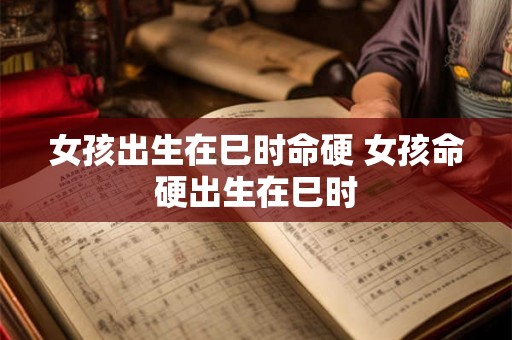 女孩出生在巳时命硬 女孩命硬出生在巳时