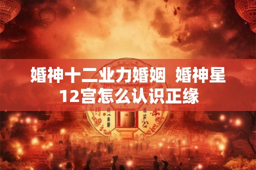 婚神十二业力婚姻  婚神星12宫怎么认识正缘