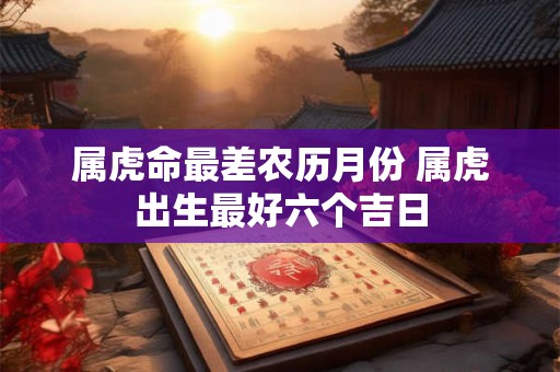 属虎命最差农历月份 属虎出生最好六个吉日 属虎命最差农历月份 属虎出生最好六个吉日