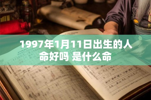 1997年1月11日出生的人命好吗 是什么命