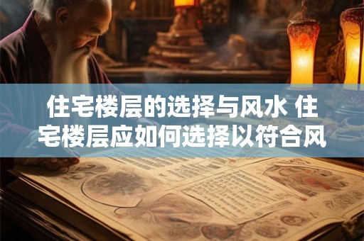 住宅楼层的选择与风水 住宅楼层应如何选择以符合风水 住宅楼层的选择与风水 住宅楼层应如何选择以符合风水