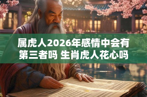属虎人2026年感情中会有第三者吗 生肖虎人花心吗