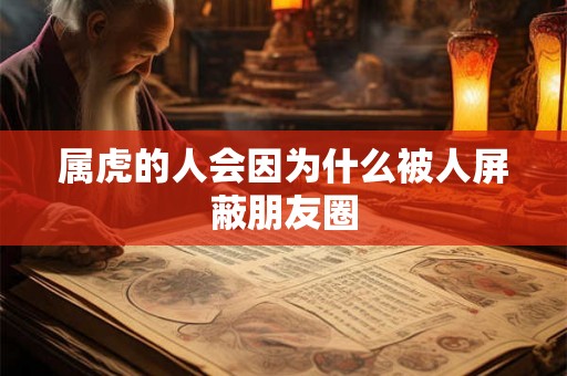 属虎的人会因为什么被人屏蔽朋友圈