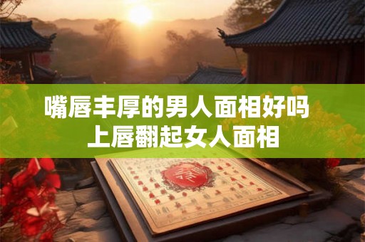 嘴唇丰厚的男人面相好吗 上唇翻起女人面相 嘴唇丰厚的男人面相好吗 上唇翻起女人面相